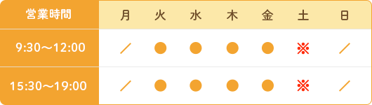 営業時間